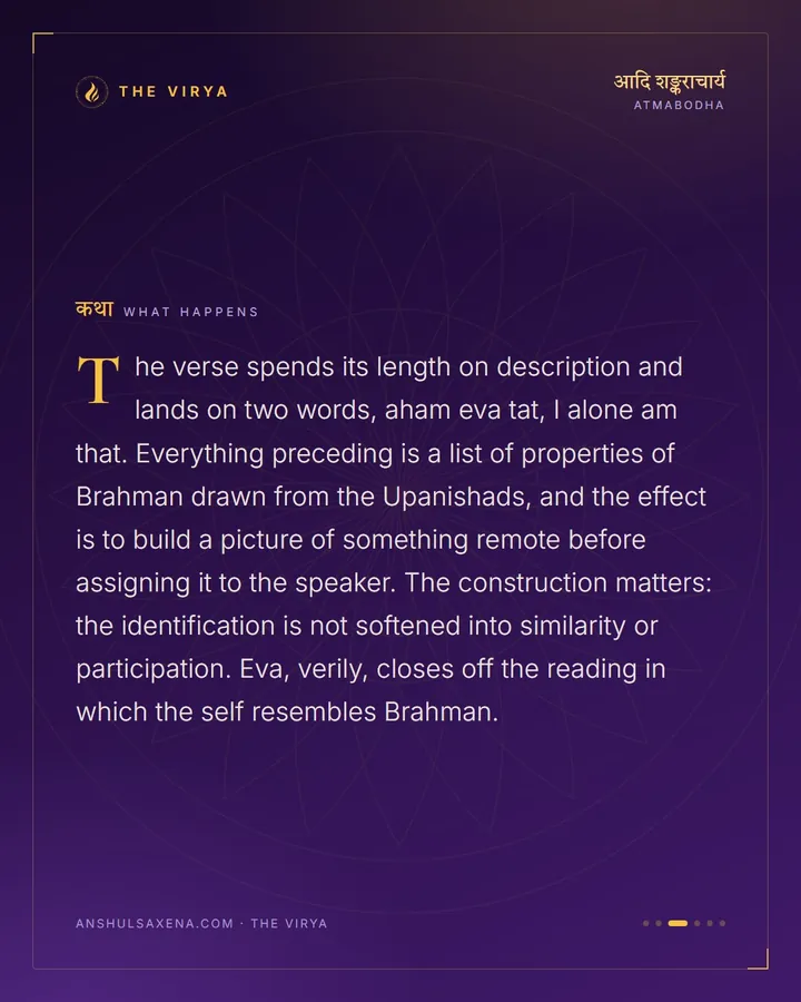 The Conclusion, Stated Flatly, card 3 of 6