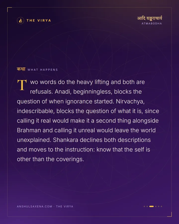 Beginningless And Indescribable, card 3 of 6