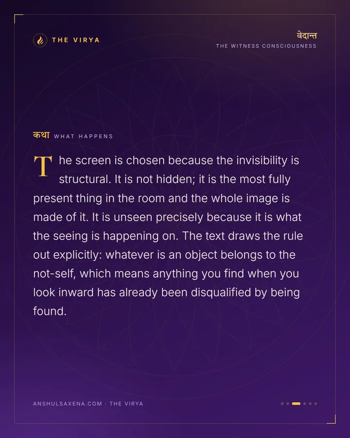 The Screen Nobody Looks At, card 3 of 6
