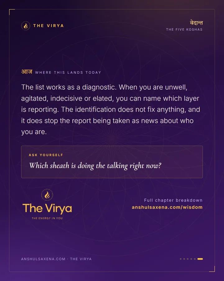 Five Layers, None Of Them You, card 6 of 6