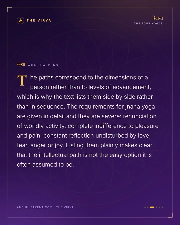 Four Roads, Chosen By Temperament, card 3 of 6