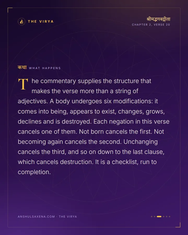 Six Changes, None Of Them Yours, card 3 of 6