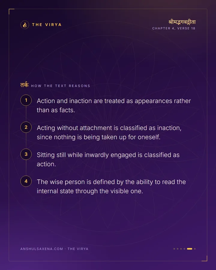 Action In Inaction, card 5 of 6