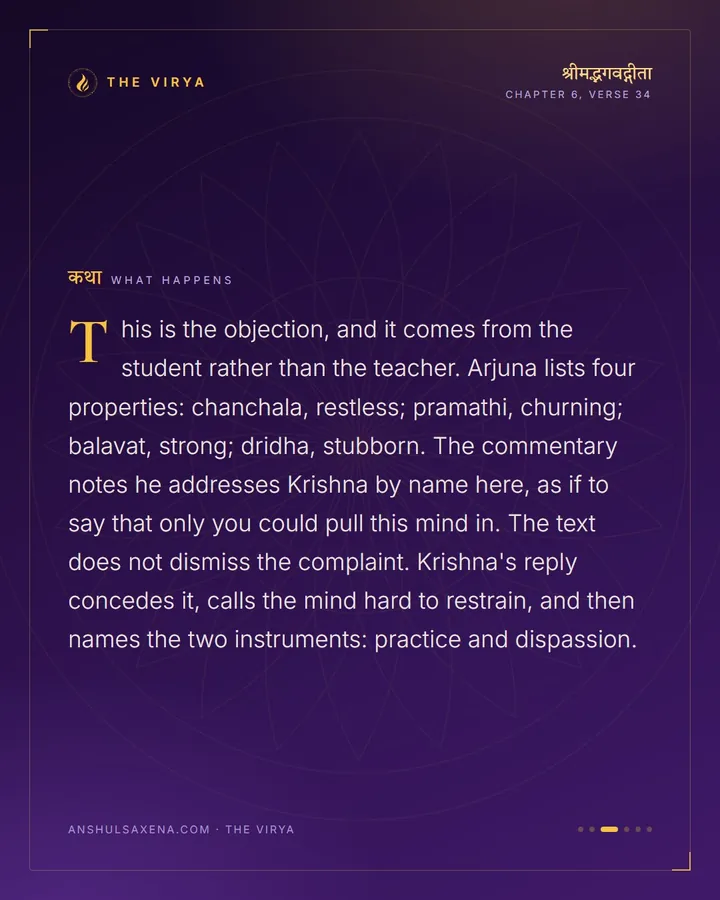 Harder Than Holding The Wind, card 3 of 6
