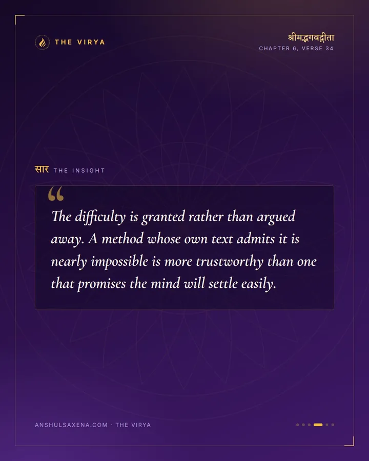 Harder Than Holding The Wind, card 4 of 6