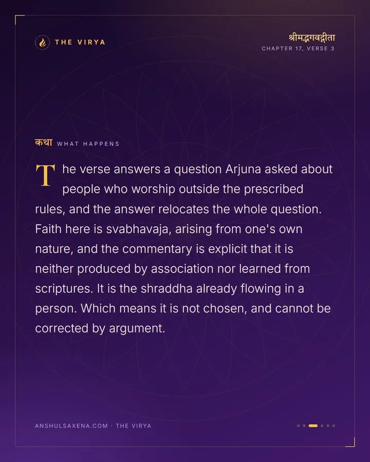 As Your Faith Is, So Are You, card 3 of 6