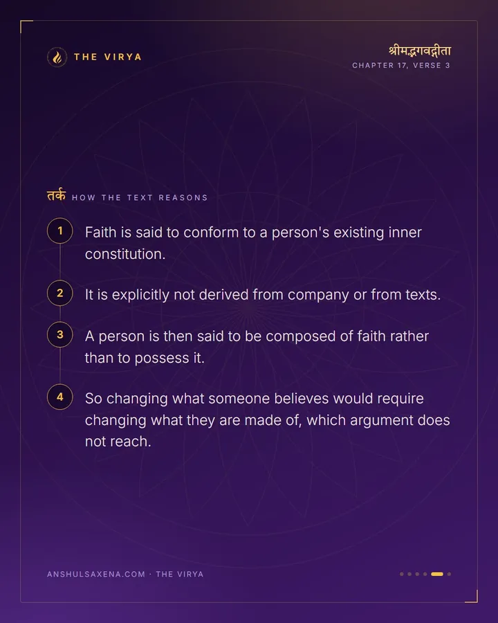 As Your Faith Is, So Are You, card 5 of 6