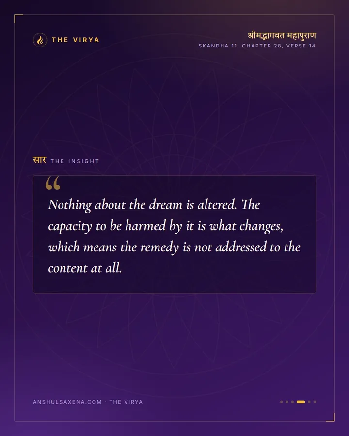 The Dream Only Hurts The Sleeper, card 4 of 6