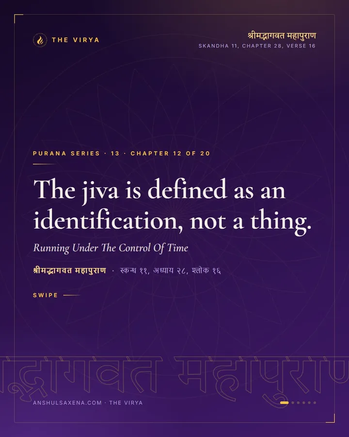 Running Under The Control Of Time, card 1 of 6
