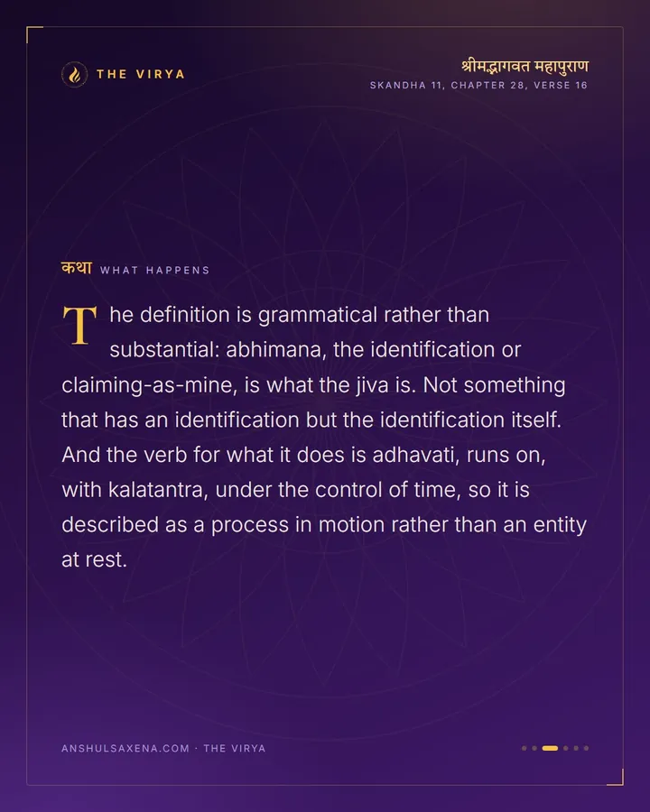 Running Under The Control Of Time, card 3 of 6