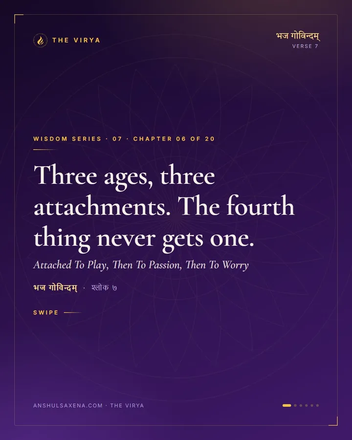 Attached To Play, Then To Passion, Then To Worry, card 1 of 6