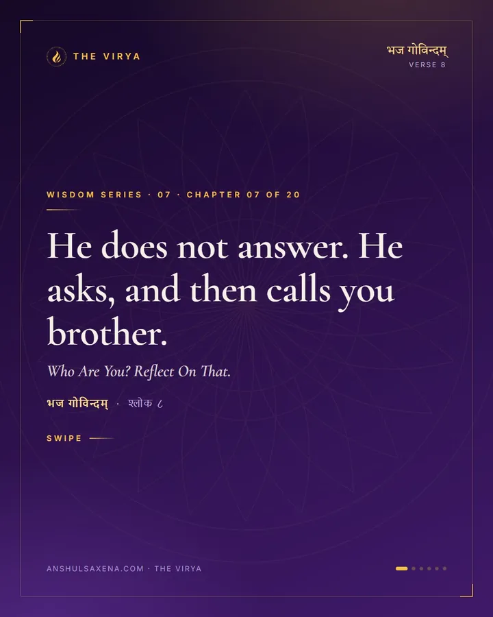 Who Are You? Reflect On That., card 1 of 6