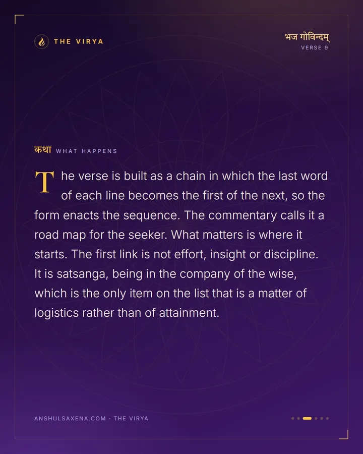 Four Links To Freedom, card 3 of 6