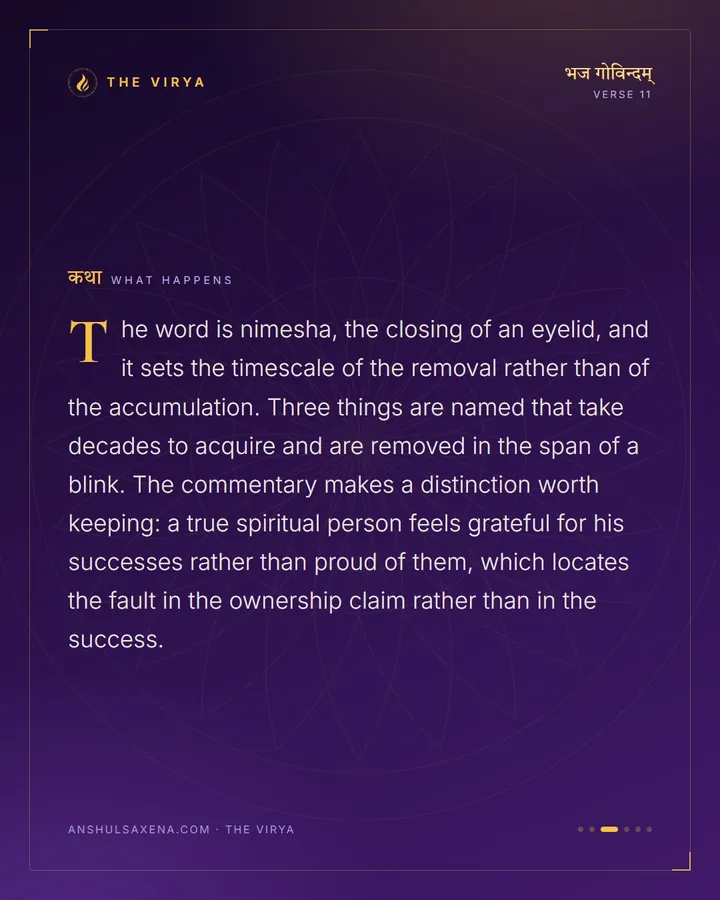 Time Takes All Of It In A Moment, card 3 of 6