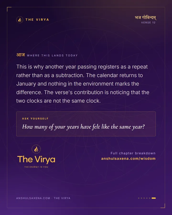 Time Plays, Life Goes, card 6 of 6
