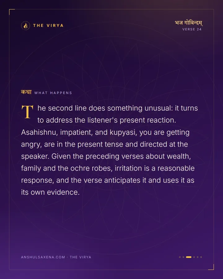 You Are Getting Angry With Yourself, card 3 of 6
