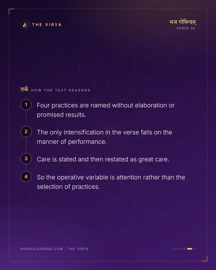 Perform These With Care, card 5 of 6