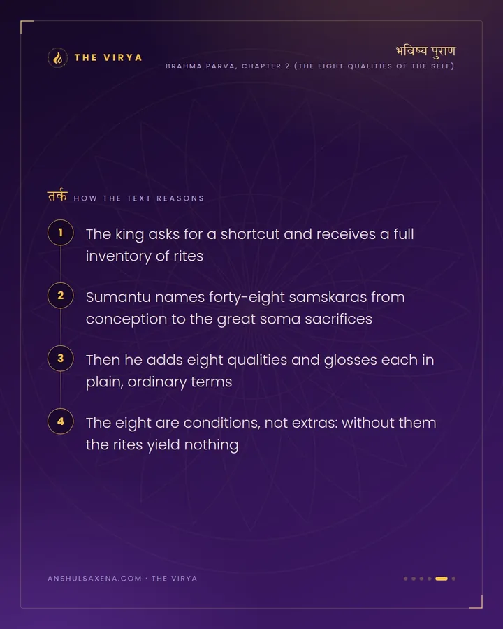Eight Qualities the Rites Cannot Replace, card 5 of 6