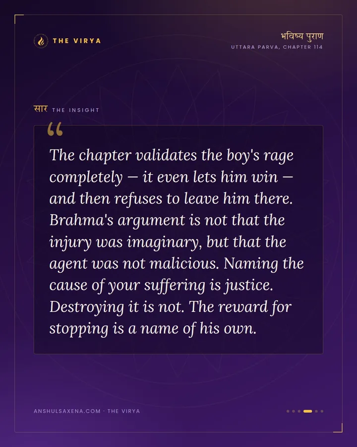 Pippalada, Saturn, and the Abandoned Child's Rage, card 4 of 6