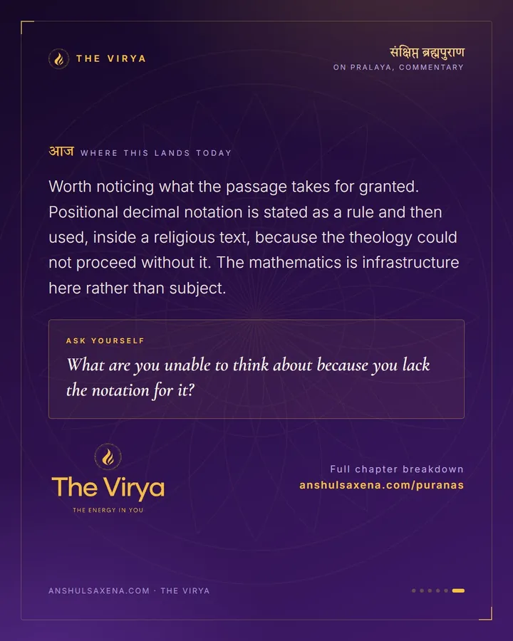 Counting To A Parardha, card 6 of 6