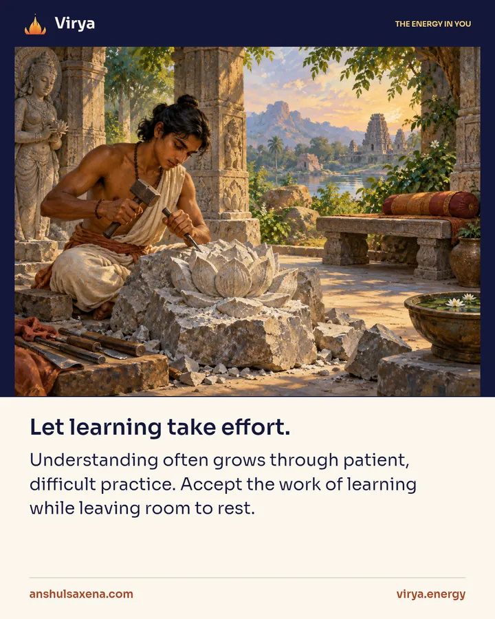 Painting for Learning asks for effort