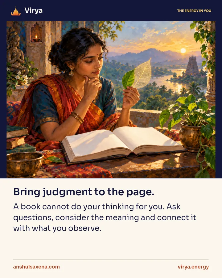 Painting for Read with your own judgment
