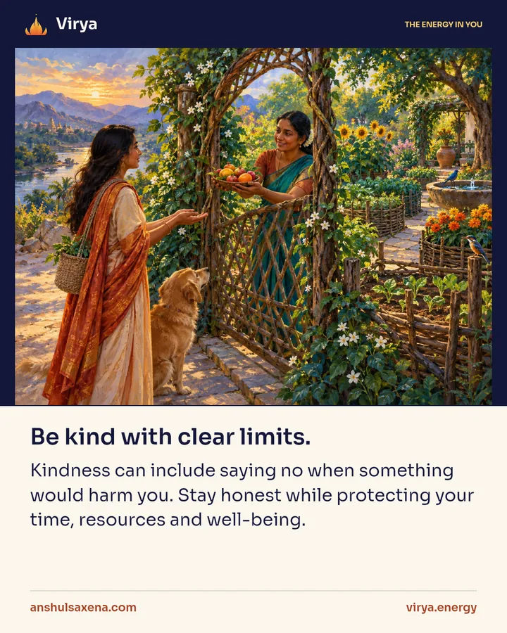 Painting for Keep your kindness. Use discernment
