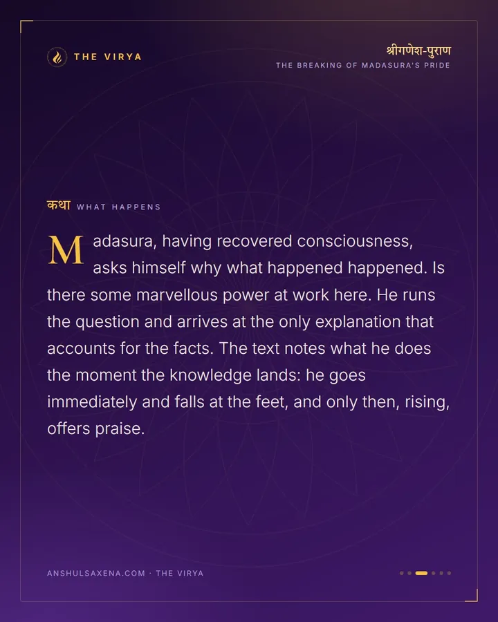 He Worked It Out Himself, card 3 of 6