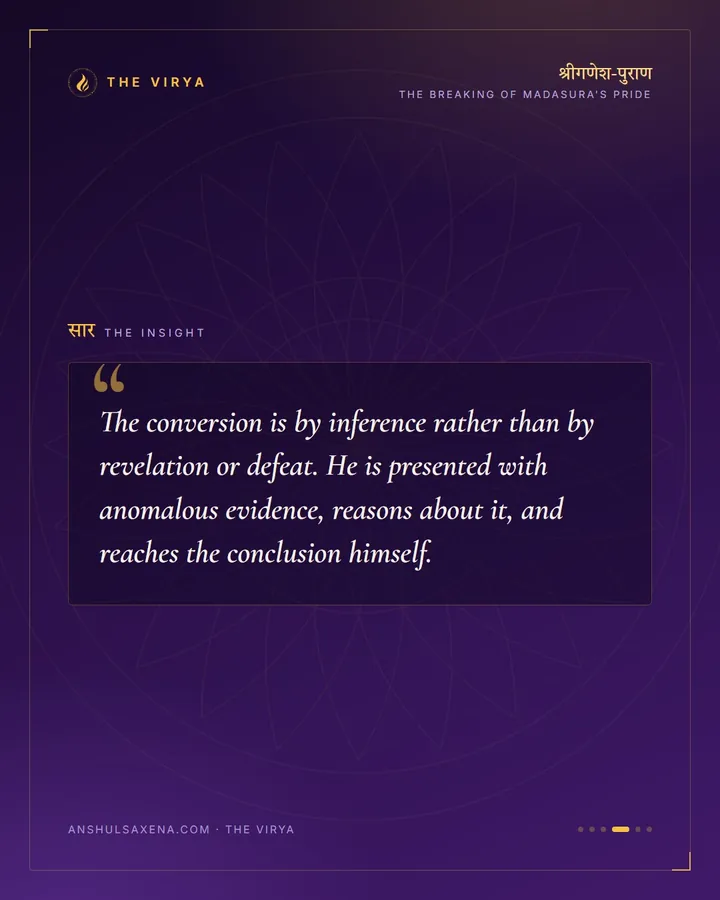 He Worked It Out Himself, card 4 of 6