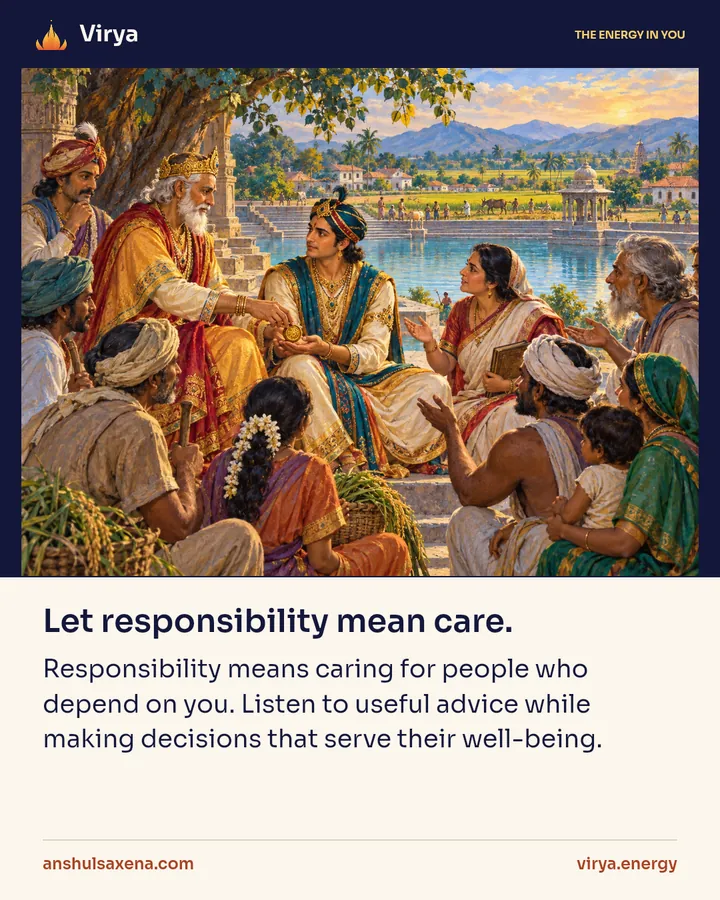 Painting for Let responsibility mean care