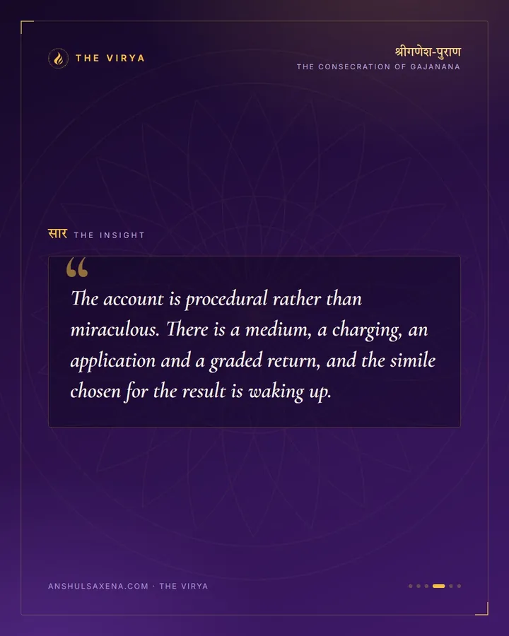 Water, Charged By Mantras, card 4 of 6