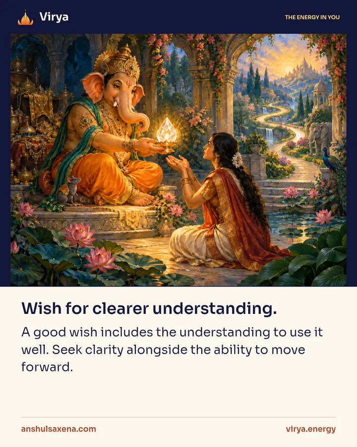 Painting for Wish for clearer understanding