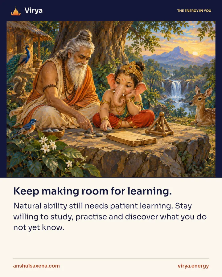 Painting for Keep making room for learning