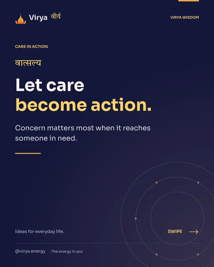 Let care become action. Concern matters most when it reaches someone in need.