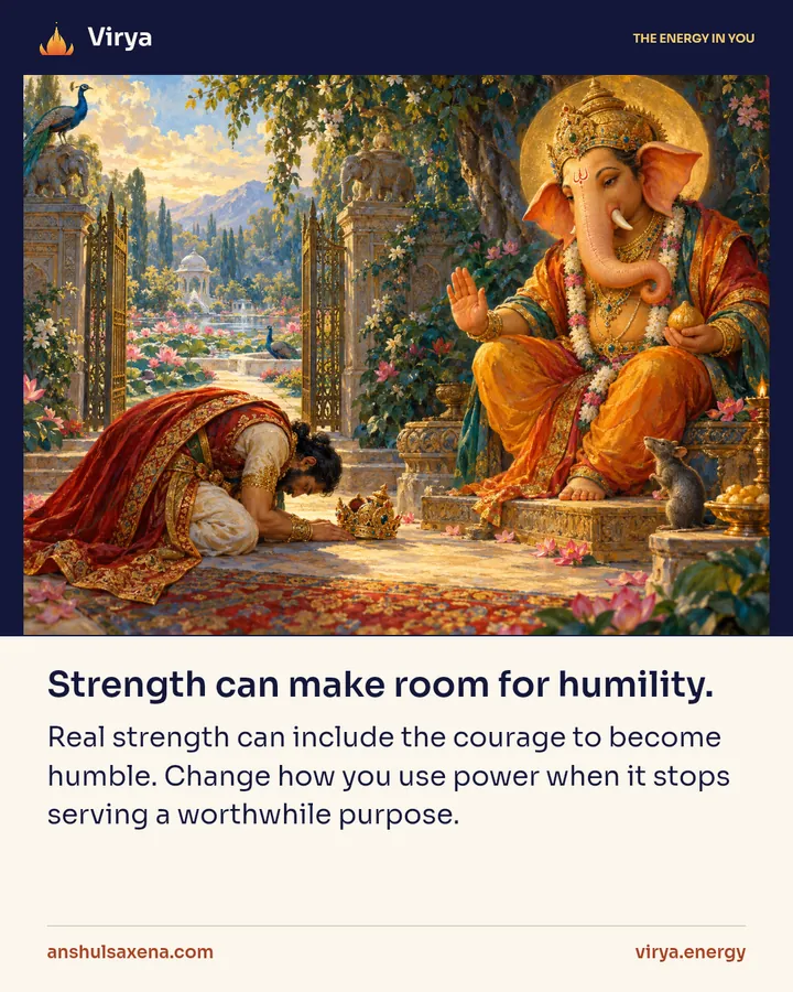 Painting for Strength can make room for humility