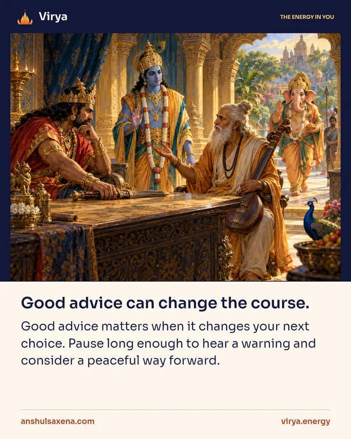 Painting for Good advice can change the course