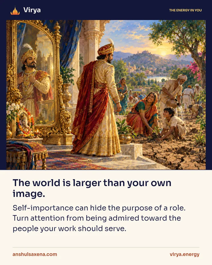 Painting for The world is larger than your own image