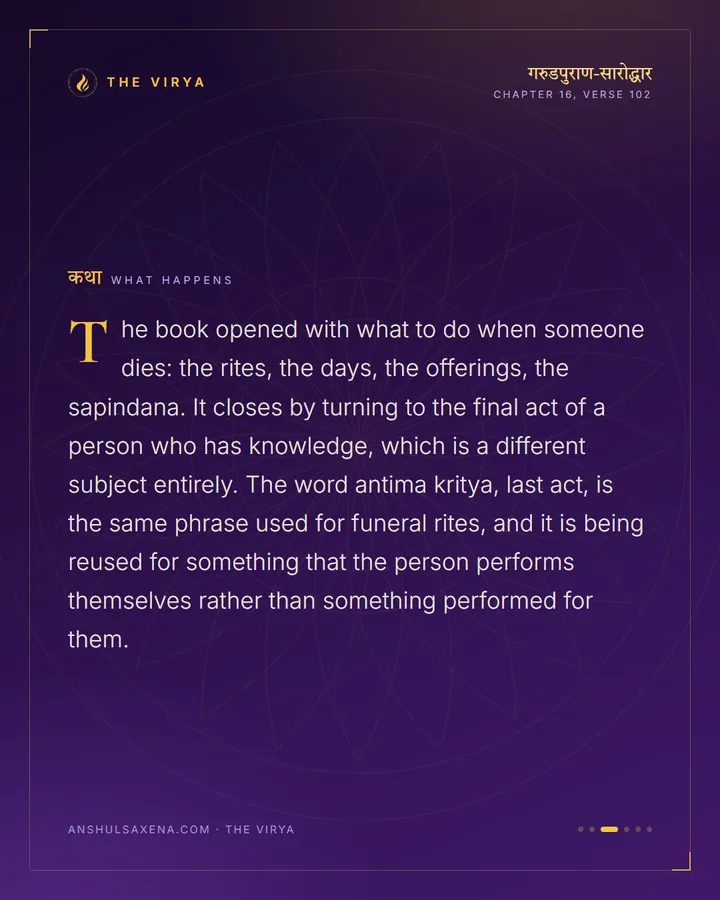The Last Act Of One Who Knows, card 3 of 6