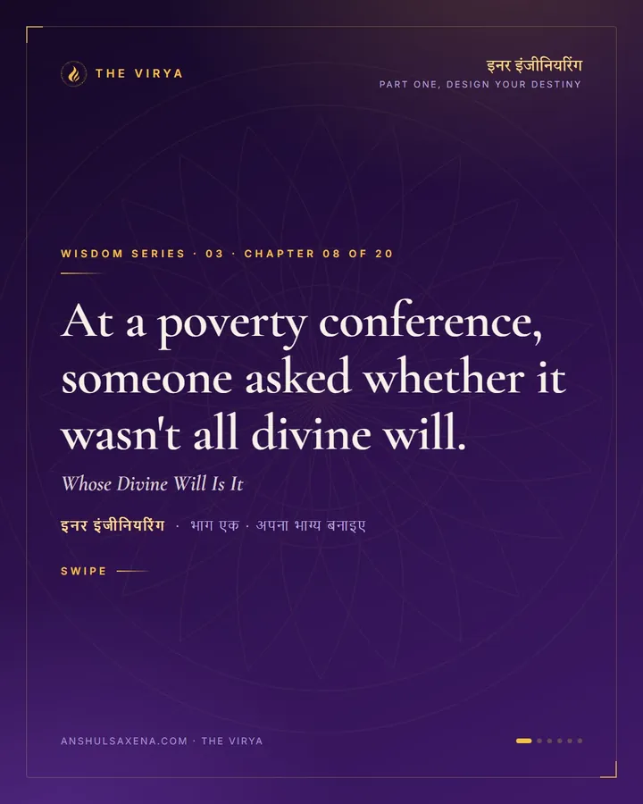 Whose Divine Will Is It, card 1 of 6