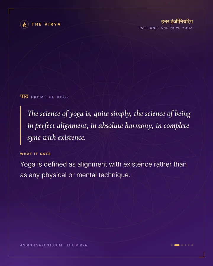 Yoga Is Not A Practice, card 2 of 6