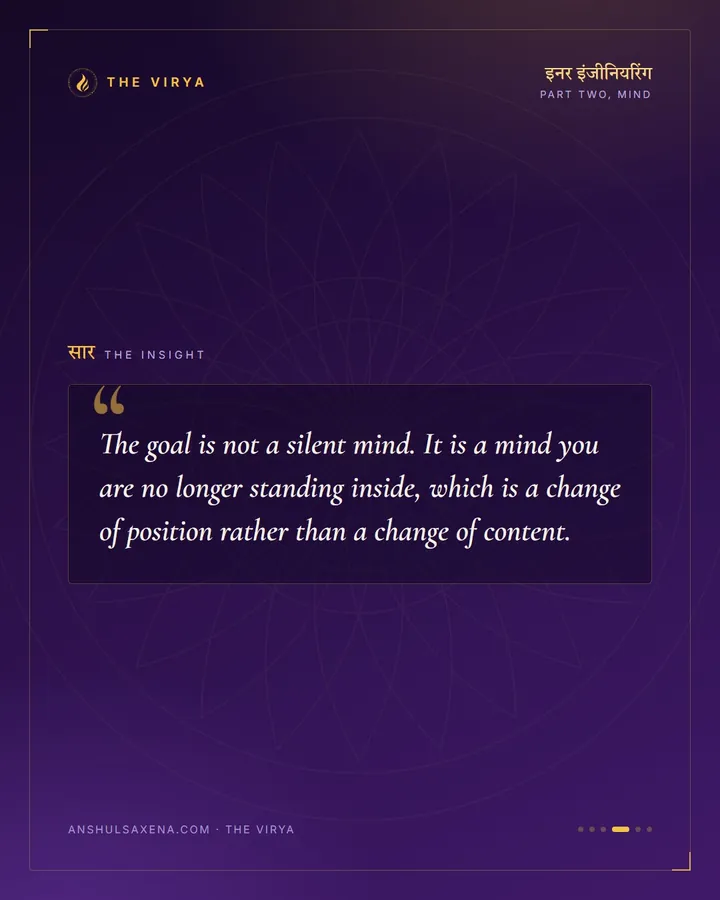 One Step Back From Your Own Mind, card 4 of 6