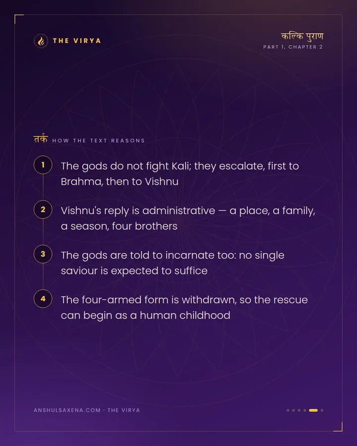 The Gods Ask, and He Is Born, card 5 of 6