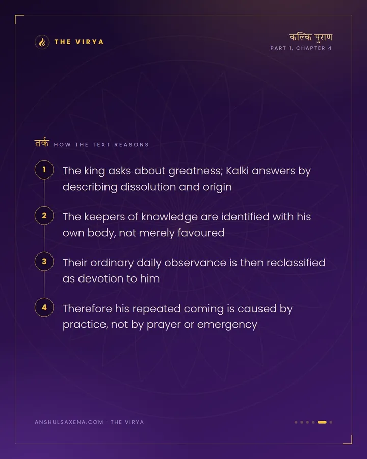 What Actually Brings Him Back, card 5 of 6
