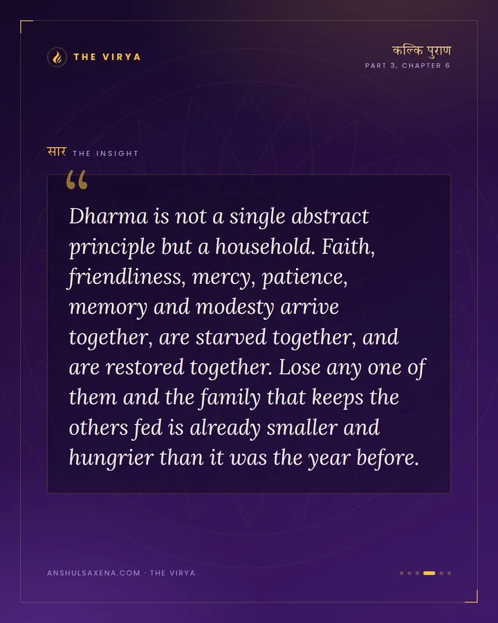 Dharma Comes as a Frightened Man, card 4 of 6