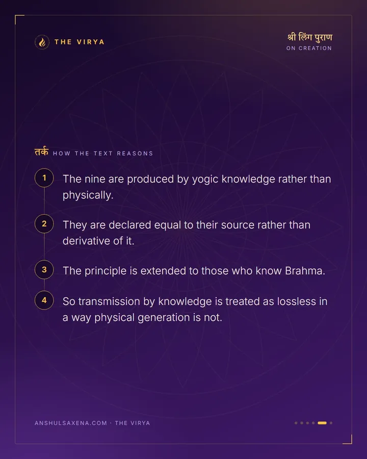Nine Sons, Equal To Their Father, card 5 of 6