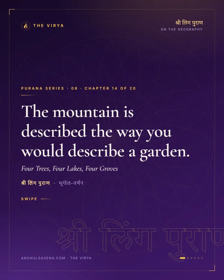 Four Trees, Four Lakes, Four Groves, card 1 of 6