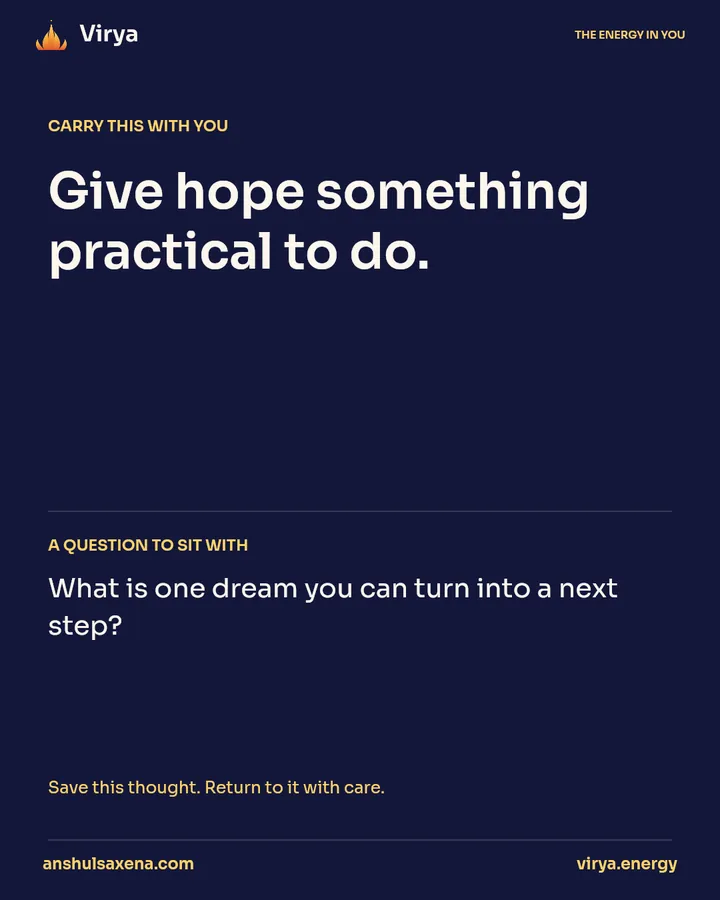 Give your dream a direction, card 5 of 5