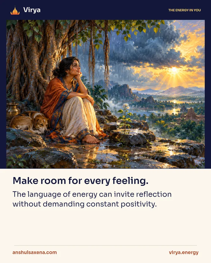 Make room for every feeling, card 1 of 5