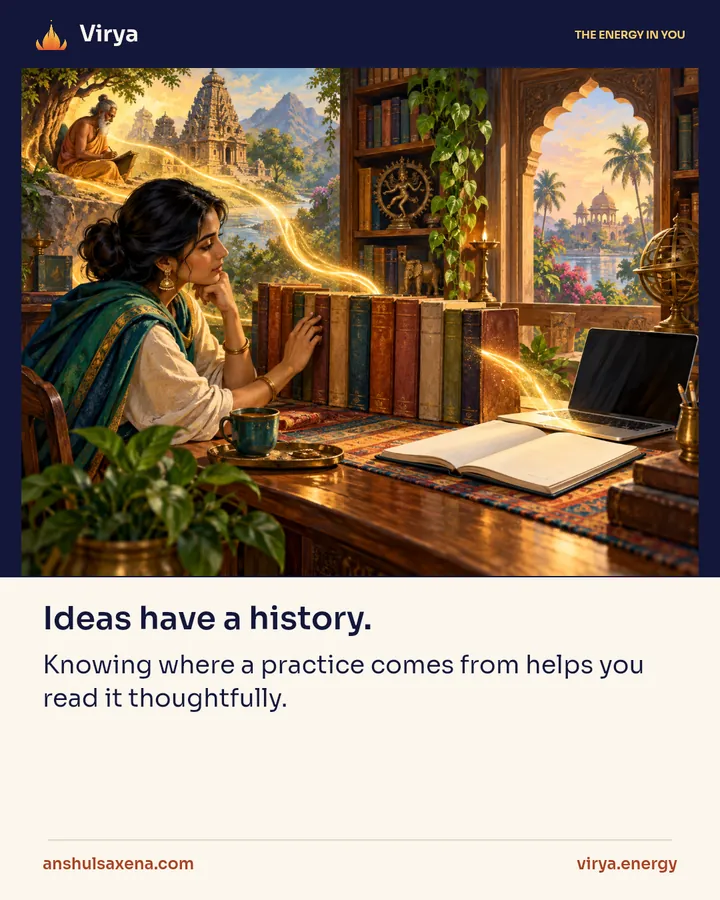 Ideas have a history, card 1 of 5
