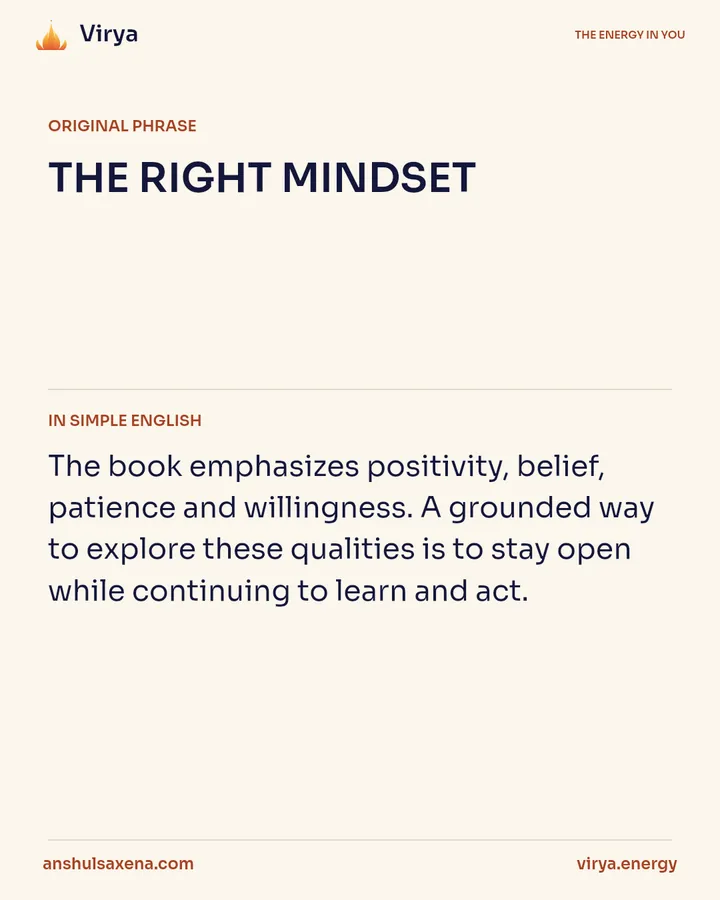 Practice a willing mindset, card 2 of 5